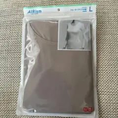 UNIQLO AIRism クルーネックTシャツ8分袖