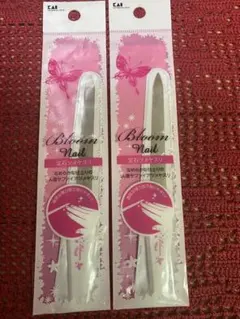 貝印 Bloom Nail 宝石ツメヤスリ 2本セット HC2005のサムネイル