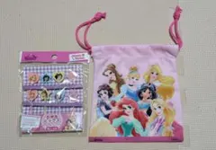 お弁当　ピックス　プリンセス　巾着