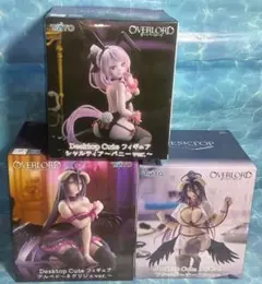 オーバーロード　フィギュア　三点セット　まとめ売り