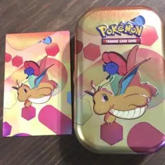 カイリュー ラフレシア ミニ 缶 + アート カード 海外限定 ポケモン 151