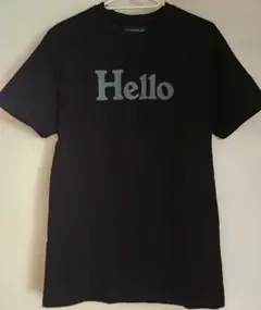 MADISONBLUEマディソンブルー HELLO Tシャツ 黒 01のサムネイル