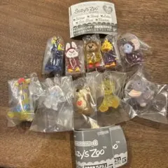 Suzy's Zoo スージーズー　めじるしアクセサリー　1と２のセット10個