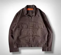 【USA製 70’s RED KAP】VINTAGE ワークジャケット ブラウン