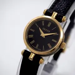 620 稼動 GUCCI 時計 箱付き メンズ 新品ベルト シルバー ブラック
