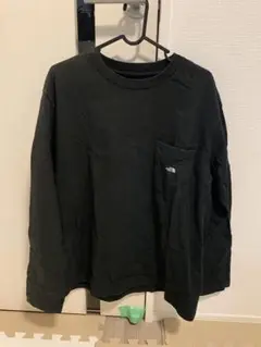 THE NORTH FACE ブラック長袖カットソー
