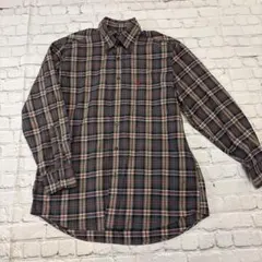 POLO チェック柄 ボタンダウンシャツ Lサイズ