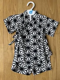 星形模様 甚平 サイズ80