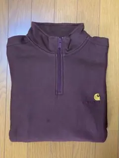 ハーフジップトレーナー