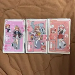 さくらみこ スシロー コラボ アクリルスタンド 3種 コンプリート　おまけ付き
