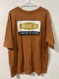 RVCA ルーカ Tシャツ L ブラウン バックプリント ポケット 半袖 メンズのサムネイル