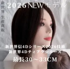2026新世界　人毛　ウィッグ　フルウィッグ　シルクスキン　医療ウィッグ　レミー
