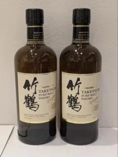 竹鶴 ウイスキー 2本セット - メルカリ
