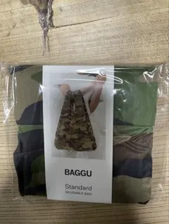 新品★BAGGU Standard BAG エコバッグ　カモフラージュのサムネイル