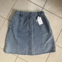 新品タグ付き as know as plus デニム Aラインスカート