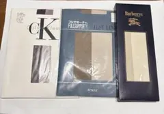 【新品未使用】Calvin Klein 他 ストッキング 3足セット