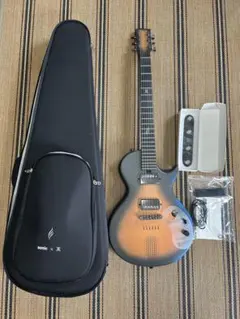 極美品、ほぼ未使用】AeroBand エアロバンドギター 専用ケース付き