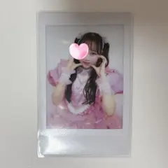 FRUITS ZIPPER 松本かれん　プリントチェキ　ハート衣装