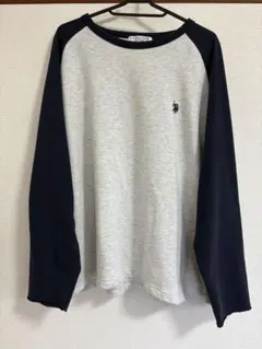 U.S. POLO ASSN. M ラグランスリーブ Tシャツ