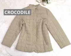 美品 CROCODILE キルティングジャケット LLベージュ Thermore
