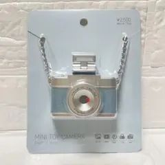 【匿名配送】3COINS スリーコインズ ミニトイカメラ 新品未開封 ブルー