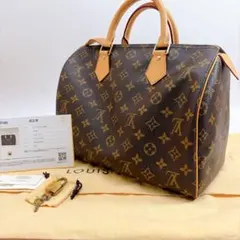 ✨未使用級✨ルイヴィトン スピーディ30 モノグラム ハンドバッグ カデナ ロゴ