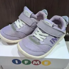 IFME 紫色 スニーカー　17.0