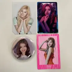 TWICE サナ トレカ 缶バッジ セット
