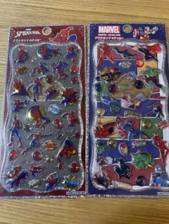 プチドロップステッカー スパイダーマン