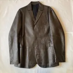 エンポリオアルマーニ レザージャケット 2013 テーラードジャケット