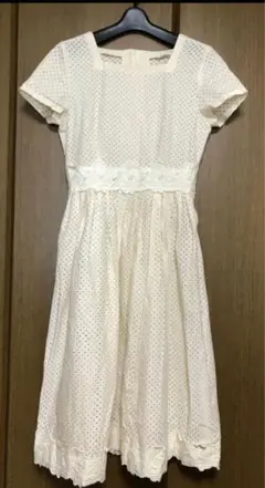 L'EST ROSE レストローズ　綿レース　未使用　ワンピース　ドレス