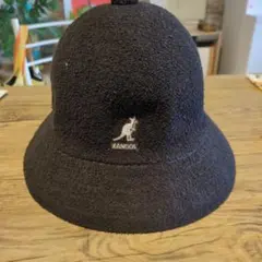 KANGOL バケットハット ブラック MEDIUM