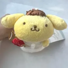激レア！希少！サンリオ ポムポムプリン クリスマス エンジェル マスコット