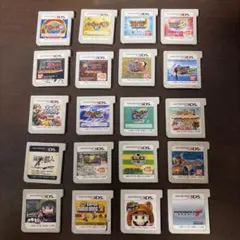 ニンテンドー3DS ソフト 20本 妖怪ウォッチ、マリオ、ドラゴンボールetc