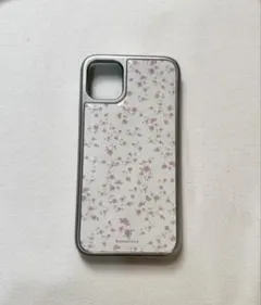 iPhone11 ケース　ハードケース　花柄