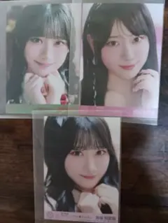 =LOVEイコラブ ラブソングに襲われる初回盤ABC 生写真3種3枚 齋藤樹愛羅