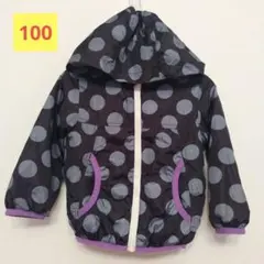 DOGWOOD ドット柄ウィンドブレーカー 100cm パーカーのサムネイル