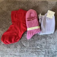 チュチュアンナ 靴下　3足セット