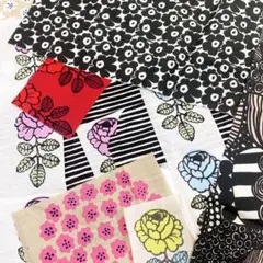 a*0様 マリメッコ　はぎれ