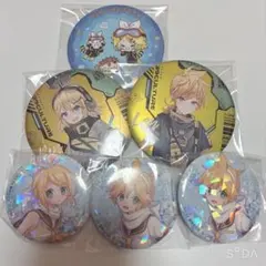 鏡音リン 鏡音レン 缶バッジ セット