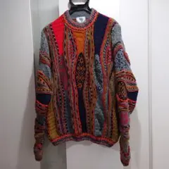 Moldigliani 幾何学模様 ニットセーター Mサイズ