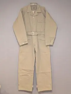 TOUJOURS 生成り　オールインワン　ツナギ　3 トゥジュー TOUJOURS 生成り オールインワン ツナギ 3 トゥジュー - メルカリ