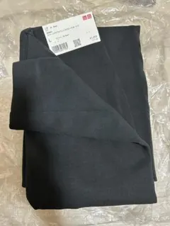 UNIQLO ストレッチダブルフェイスナロースカート ＋　ブラック　L