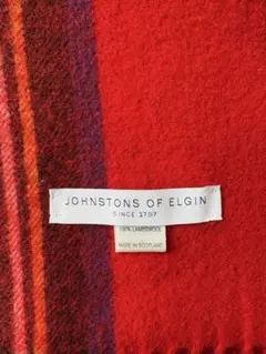 JOHNSTONS OF ELGIN ラムウール 大判ストール ショールのサムネイル