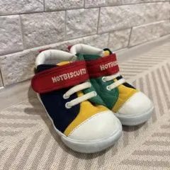 ミキハウス ホットビスケッツ スニーカー セカンドシューズ 14.5 メッシュ