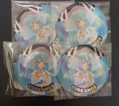 未使用】 プリキュア スクエア缶バッジ キュアアンジュ キュア