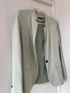 ライトグリーン ブレザー スラックス セット