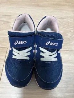 アシックス　18cm ネイビー