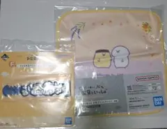 一番くじ お文具といっしょ ハンドタオル ラバーバンド