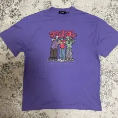 xlarge パープル Tシャツ プリント L